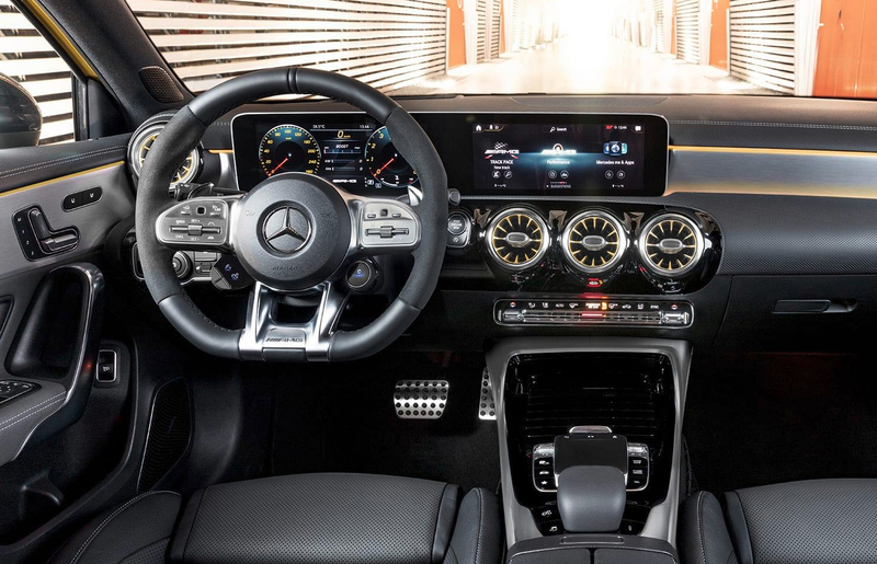 Illustration for article titled 2019 Mercedes-AMG A35: This Is Apparently Benz's New 300 HP Hot Hatch